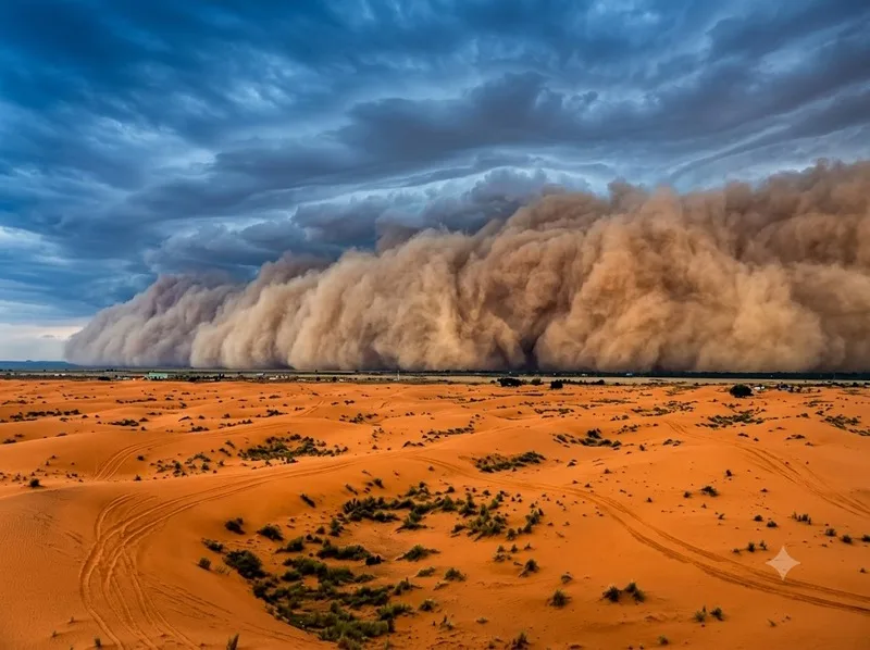 Bụi Sahara được gió đưa qua Đại Tây Dương đến những khu vực rất xa